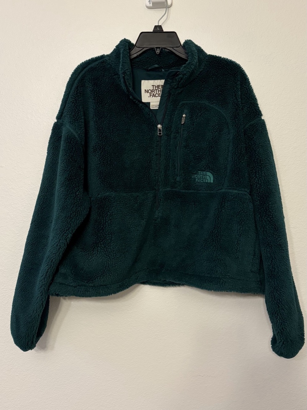 The North Face Women Osito Half Zip High Pile Fleece Pullover XL NWT